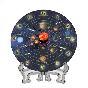 뉴 입체 태양계행성 시계 (일반형)-1인용