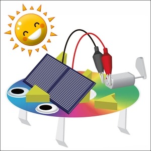 뉴 태양광 CD 진동로봇 만들기 (1인용)
